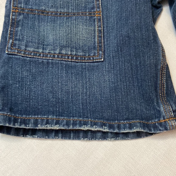 POLO Ralph Lauren Boys Dungaree Denim Shorts- Double Front Pockets - Size 10 - Picture 7 of 12